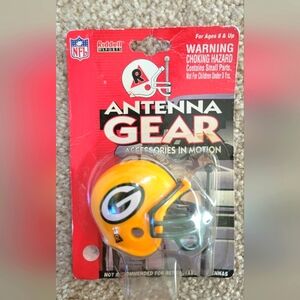 New GREEN BAY PACKERS HELMET TEAM CAR ANTENNA TOPPER LICENSED NFL Riddell Sports